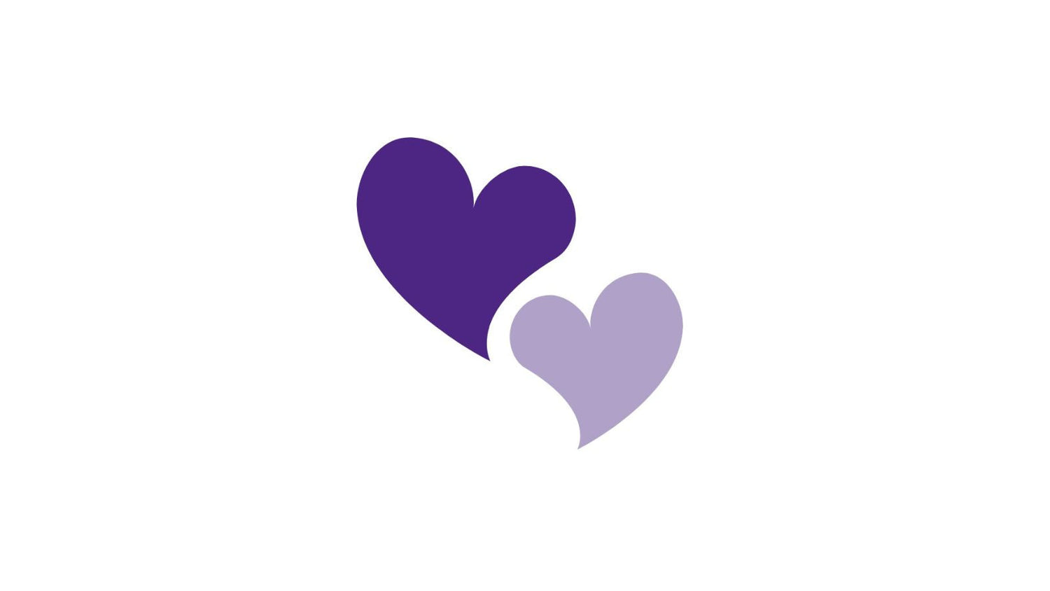 Purple K-State Hearts
